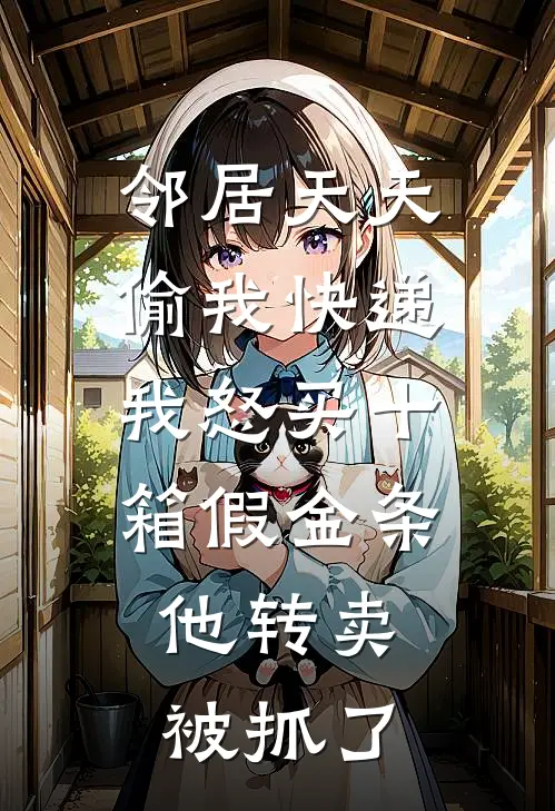 邻居天天偷我快递，我怒买十箱假金条，他转卖被抓了