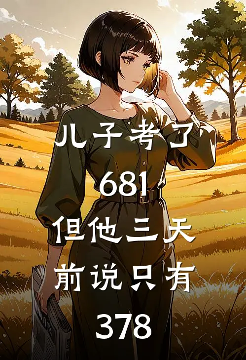 儿子考了681，但他三天前说只有378