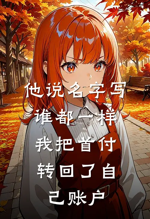 他说名字写谁都一样，我把首付转回了自己账户