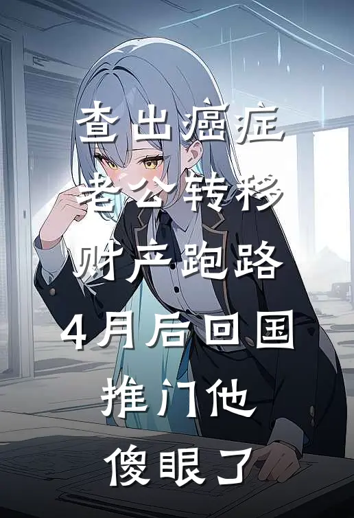 查出癌症老公转移财产跑路，4月后回国，推门他傻眼了