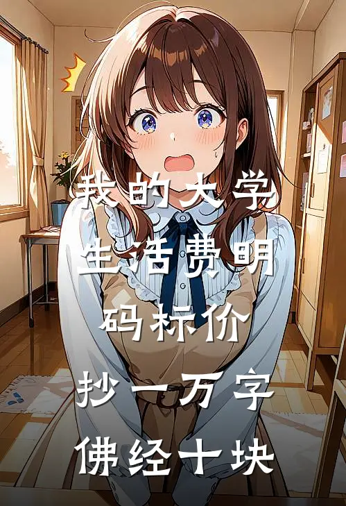 我的大学生活费明码标价，抄一万字佛经十块