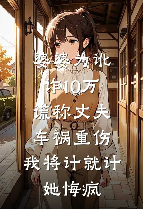 婆婆为讹诈10万谎称丈夫车祸重伤，我将计就计，她悔疯