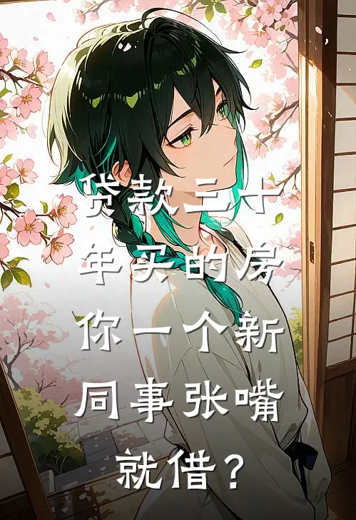 贷款三十年买的房，你一个新同事张嘴就借？