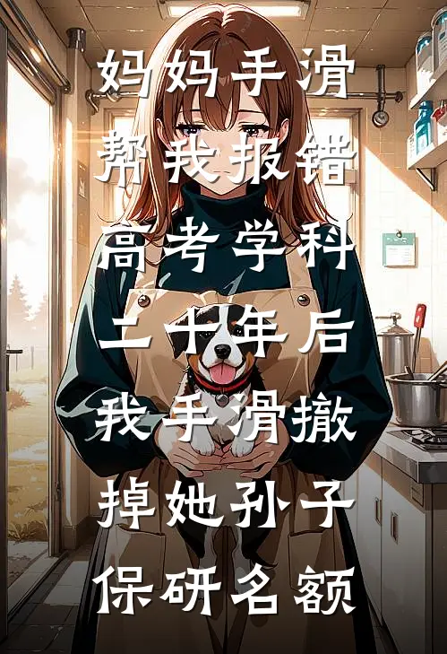 妈妈手滑帮我报错高考学科，二十年后我手滑撤掉她孙子保研名额