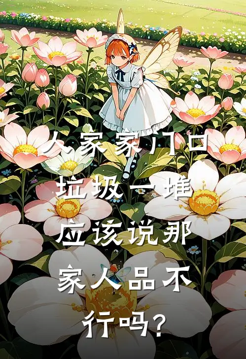 人家家门口垃圾一堆,应该说那家人品不行吗?
