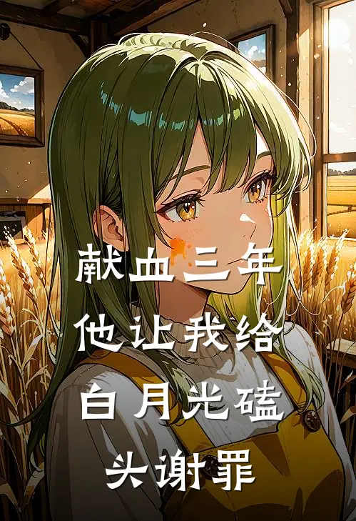 献血三年，他让我给白月光磕头谢罪