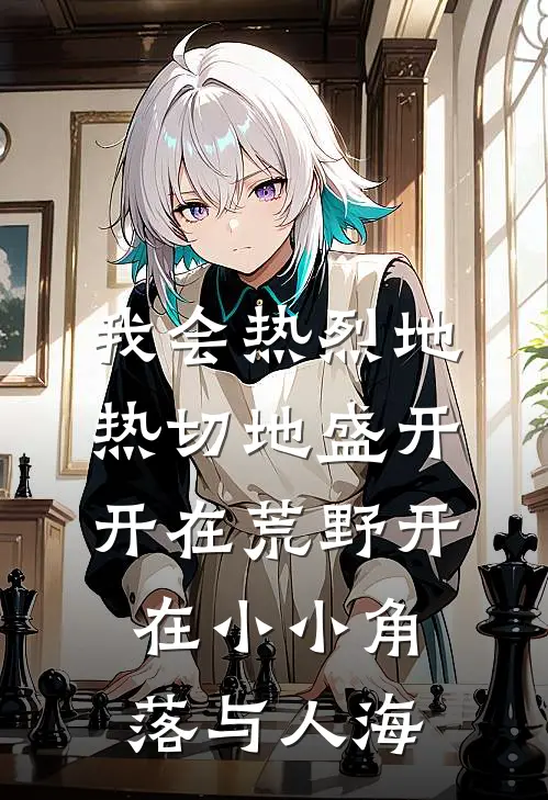 我会热烈地热切地盛开 开在荒野 开在小小角落与人海