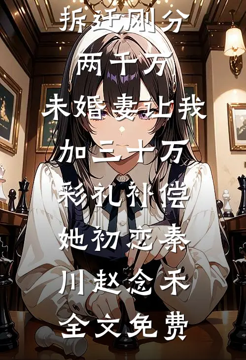 拆迁刚分两千万，未婚妻让我加三十万彩礼补偿她初恋秦川赵念禾全文免费