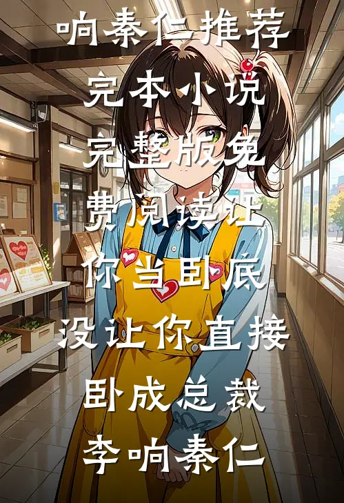 让你当卧底，没让你直接卧成总裁李响秦仁推荐完本小说_完整版免费阅读让你当卧底，没让你直接卧成总裁李响秦仁