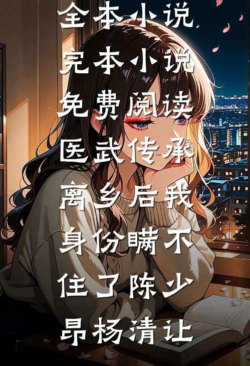 医武传承，离乡后我身份瞒不住了(陈少昂杨清让)最新全本小说_完本小说免费阅读医武传承，离乡后我身份瞒不住了(陈少昂杨清让)