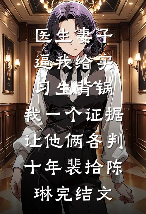 医生妻子逼我给实习生背锅，我一个证据让他俩各判十年裴拾陈琳完结文