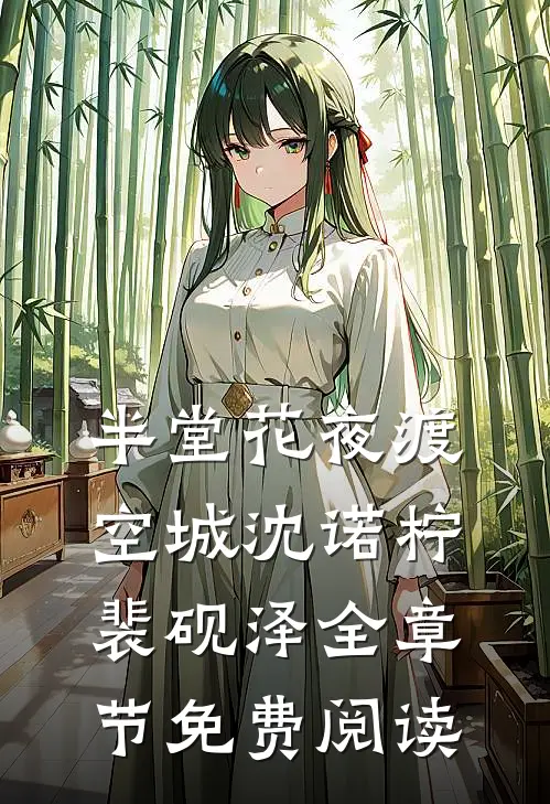 半堂花夜渡空城沈诺柠裴砚泽全章节免费阅读