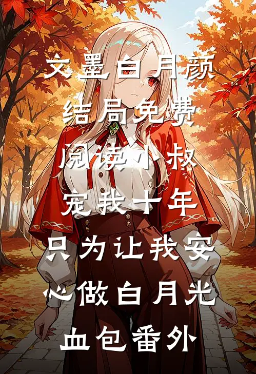 文墨白月颜结局免费阅读小叔宠我十年，只为让我安心做白月光血包番外