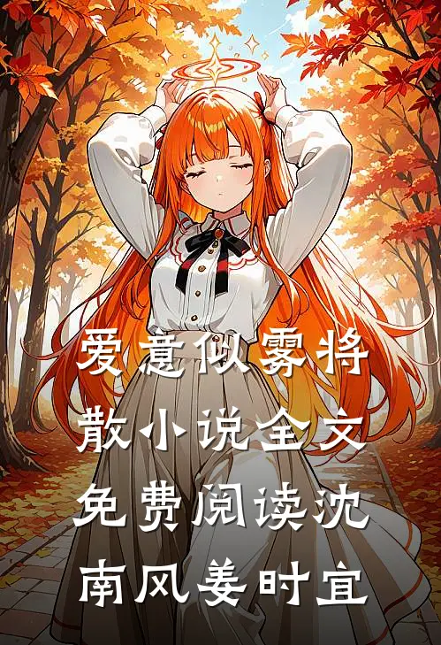 爱意似雾将散小说全文免费阅读沈南风姜时宜