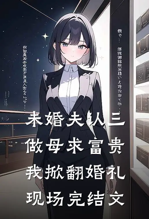 未婚夫认三做母求富贵，我掀翻婚礼现场完结文