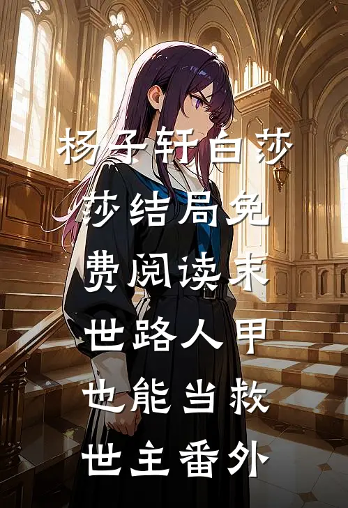 杨子轩白莎莎结局免费阅读末世路人甲也能当救世主番外