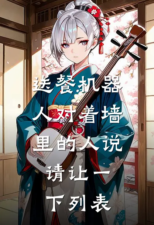 送餐机器人对着墙里的人说：请让一下列表