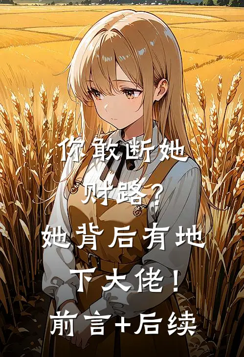你敢断她财路？她背后有地下大佬！前言+后续
