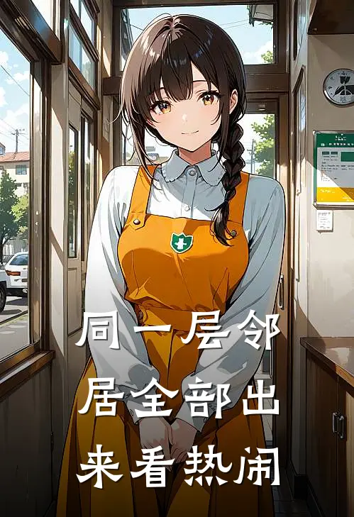 同一层邻居全部出来看热闹
