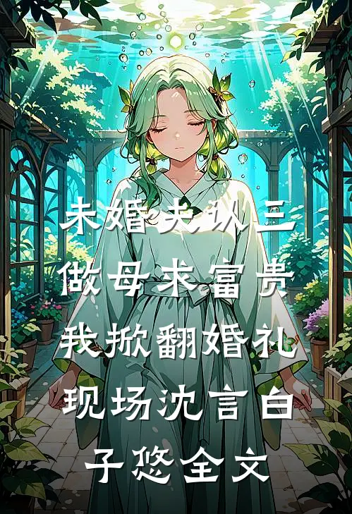 未婚夫认三做母求富贵，我掀翻婚礼现场沈言白子悠全文