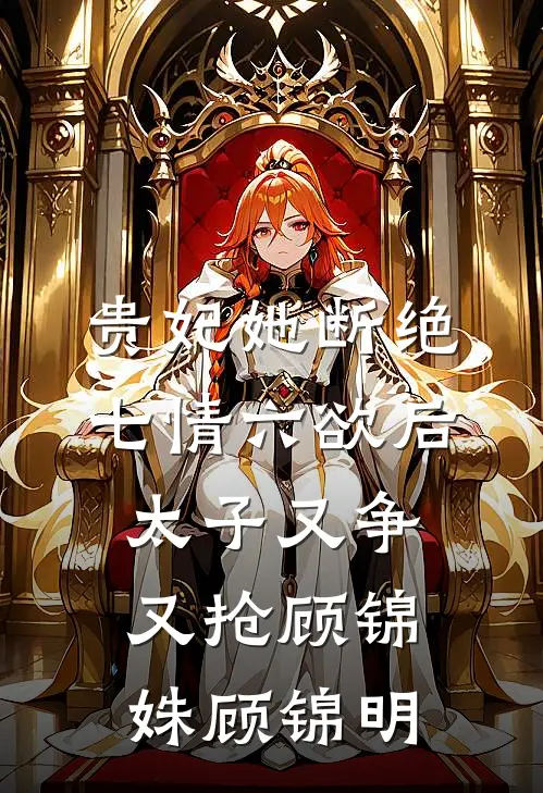 贵妃她断绝七情六欲后，太子又争又抢顾锦姝顾锦明