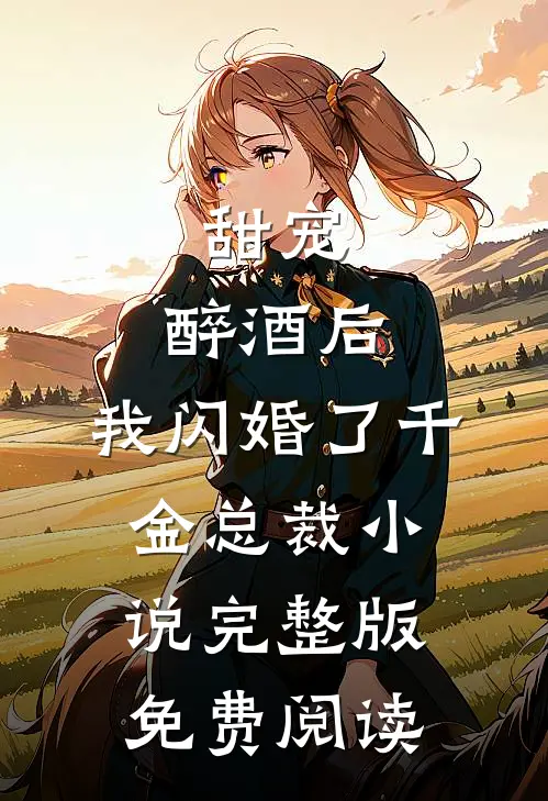 甜宠：醉酒后，我闪婚了千金总裁小说完整版免费阅读