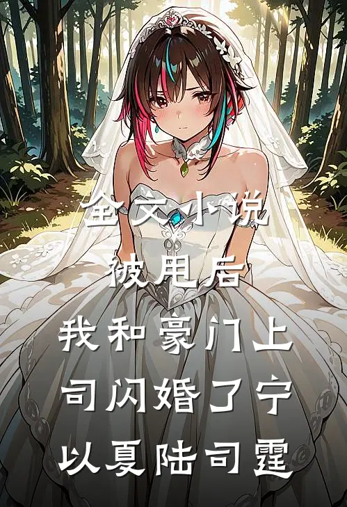 全文小说被甩后，我和豪门上司闪婚了宁以夏陆司霆