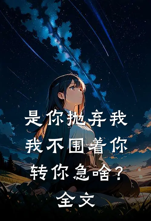 是你抛弃我，我不围着你转你急啥？全文