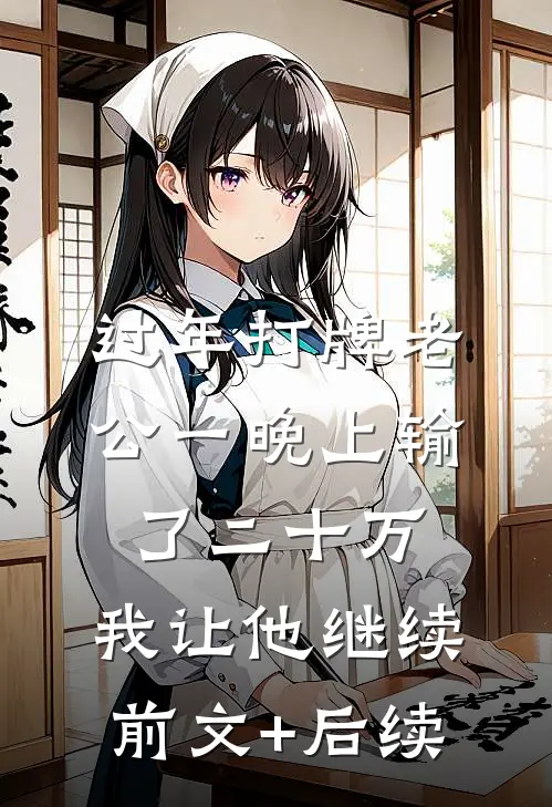 过年打牌老公一晚上输了二十万，我让他继续前文+后续