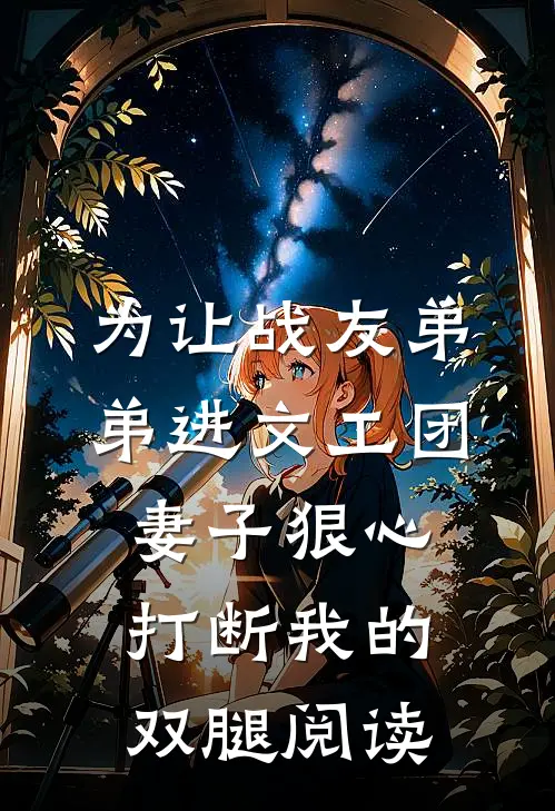 为让战友弟弟进文工团，妻子狠心打断我的双腿阅读