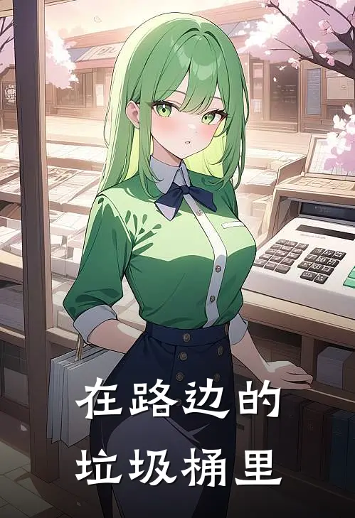 在路边的垃圾桶里的英文