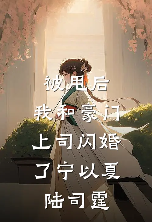 被甩后，我和豪门上司闪婚了 宁以夏、陆司霆