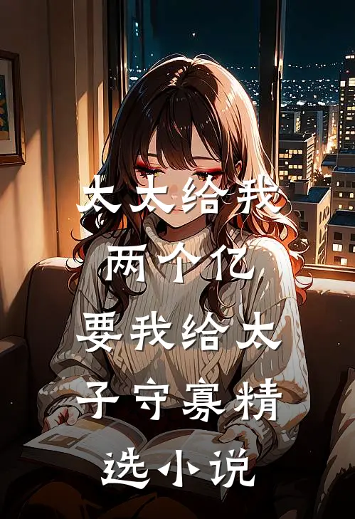 太太给我两个亿，要我给太子守寡精选小说